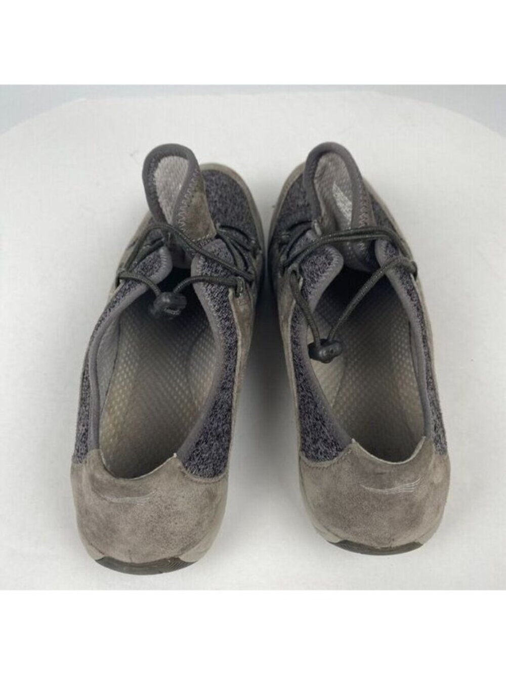 Dansko Women's Holland Suede Bungee Charcoal Grey Shoes, Size 39 US Size 8-8.5 - Picture 10 of 14
